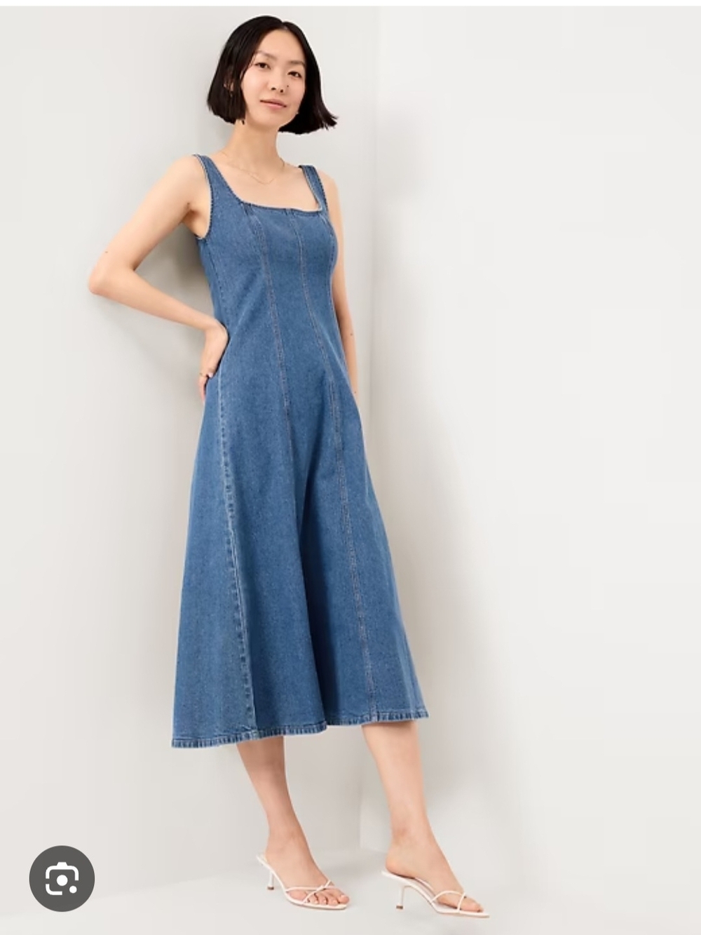 Denim Dress - Blue